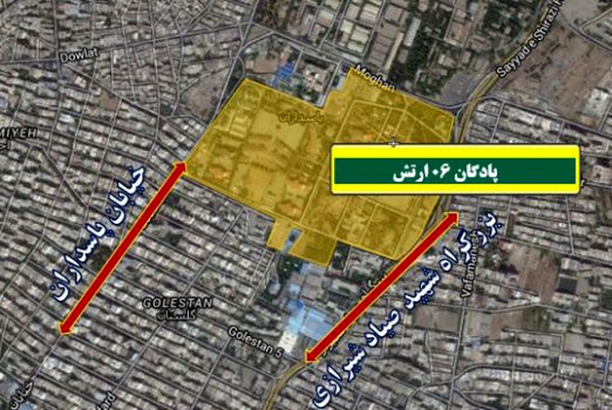 پارک ملتی دیگر برای مردم تهران بخشی از پادگان ۰۶ به فضای سبز تبدیل می شود