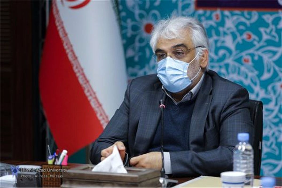 تبریک رئیس دانشگاه آزاد اسلامی ساخت و آغاز تست انسانی واکسن کرونای ستاد اجرایی فرمان امام
