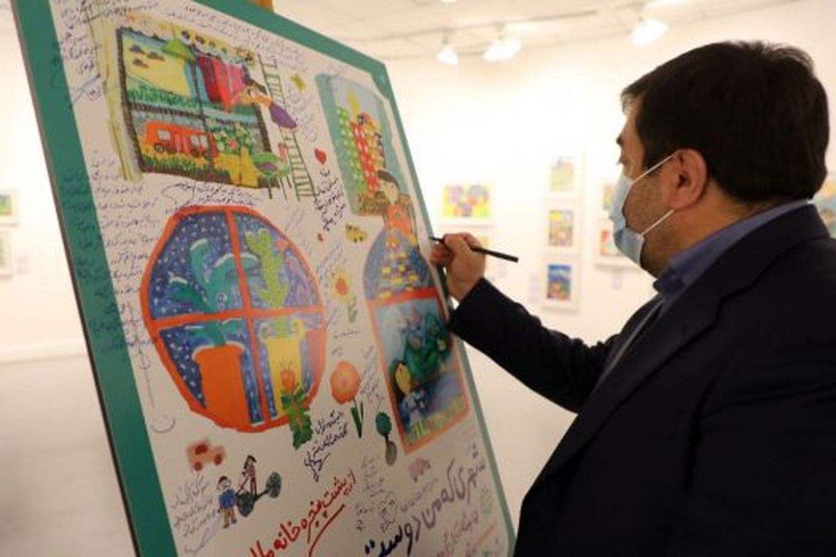 مشارکت بالای شهروندان جنوب شهر در مسابقه نقاشی کودکان تهران