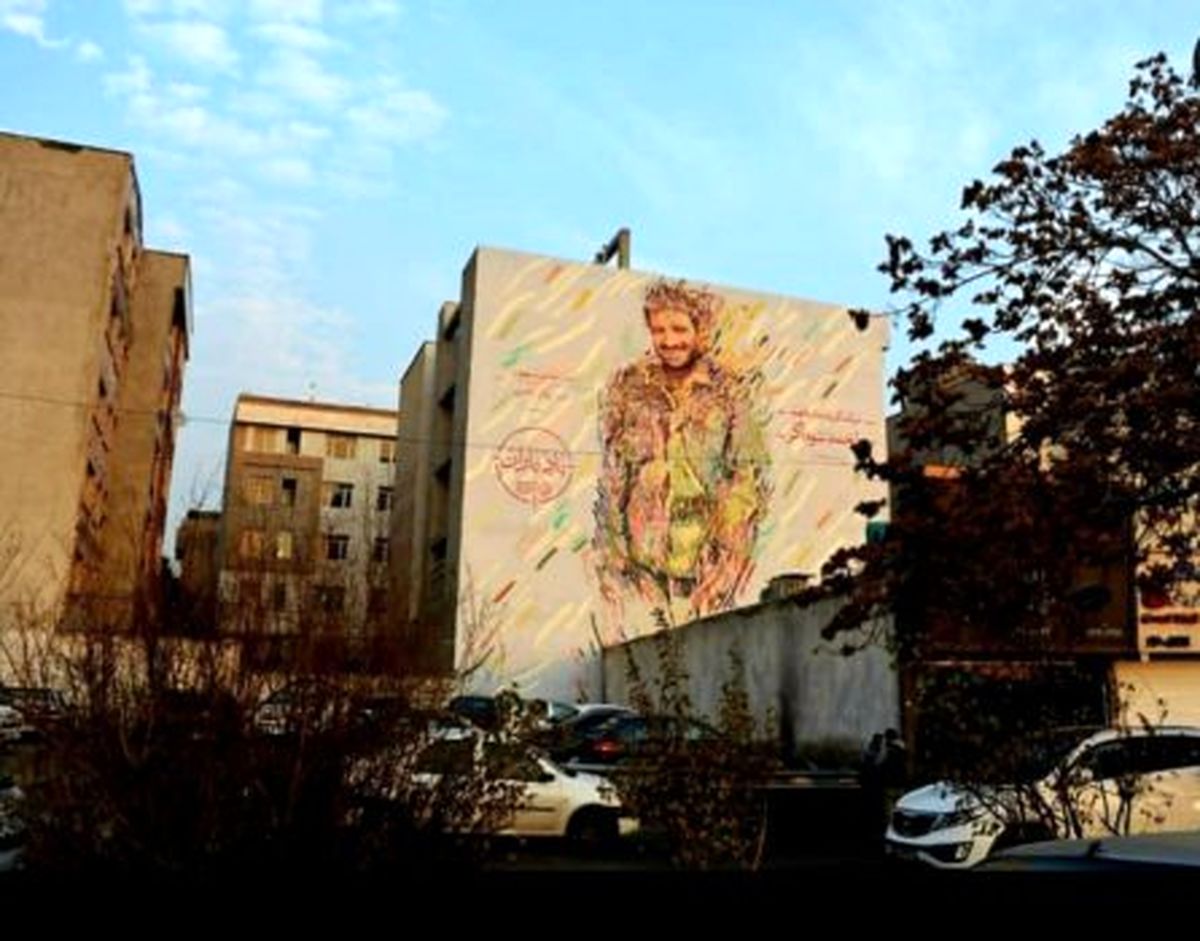 دیوار نگاره شهید سوداگر در بزرگراه محمد علی جناح نقش بست
