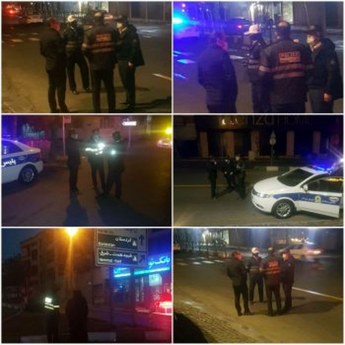 مسائل ترافیکی میدان توانیر با حضور فرمانده پلیس راهور منطقه۶ بررسی شد