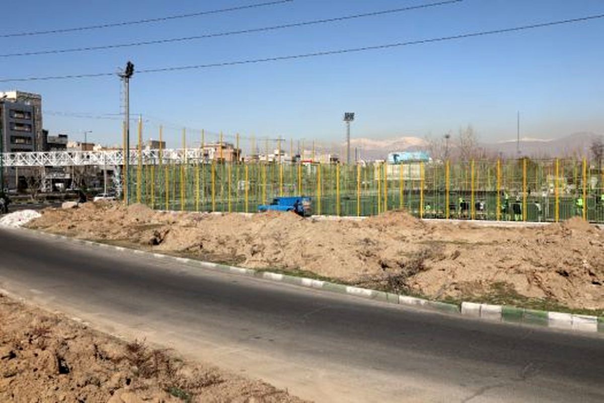 آغاز پروژه احداث رمپ ولوپ تقاطع بزرگراه شهید کاظمی و خیابان شکوفه