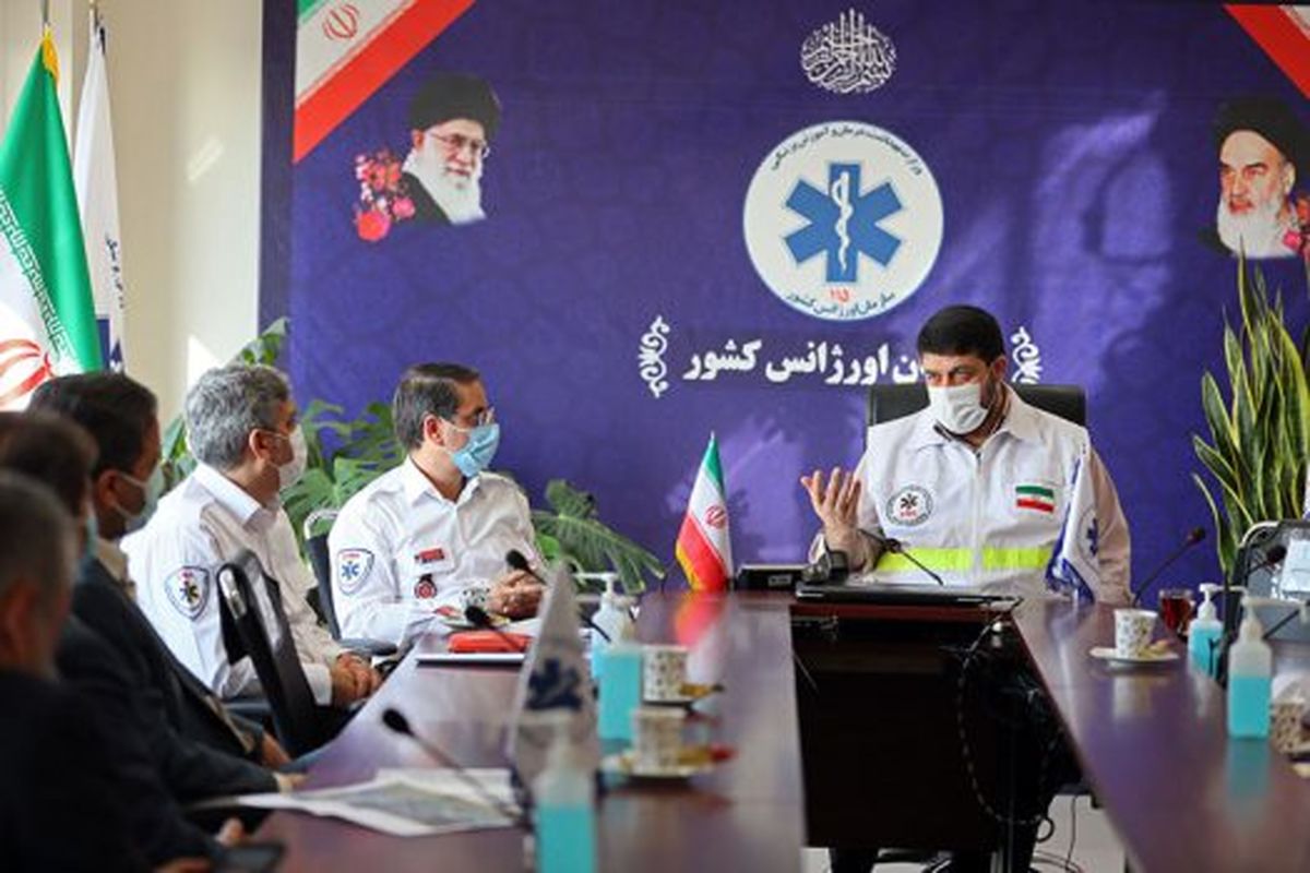 برگزاری جلسه پوشش خدمات فوریتهای پزشکی در محدوده فاز اول آزاد راه «تهران- شمال