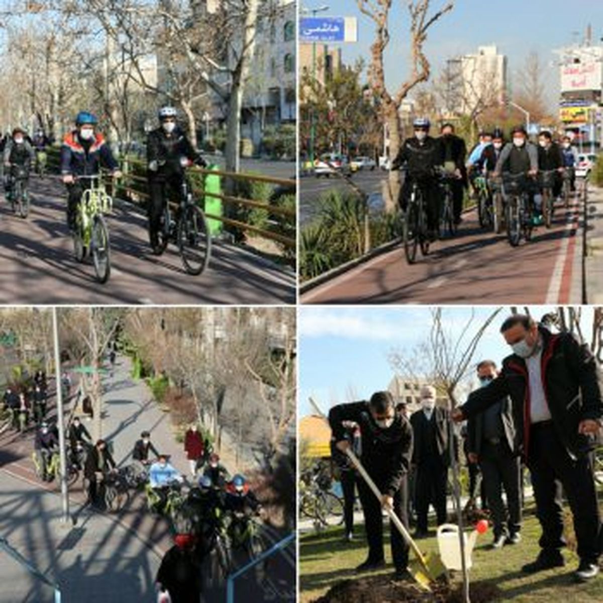 توسعه شبکه مسیرهای دوچرخه اختصاصی درسال ۱۴۰۰
