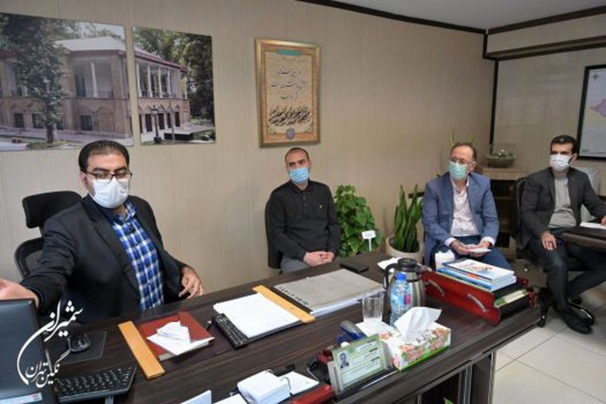 نشست بررسی و صحت سنجی اطلاعات موجود در سامانه جامع منابع انسانی در شمال تهران