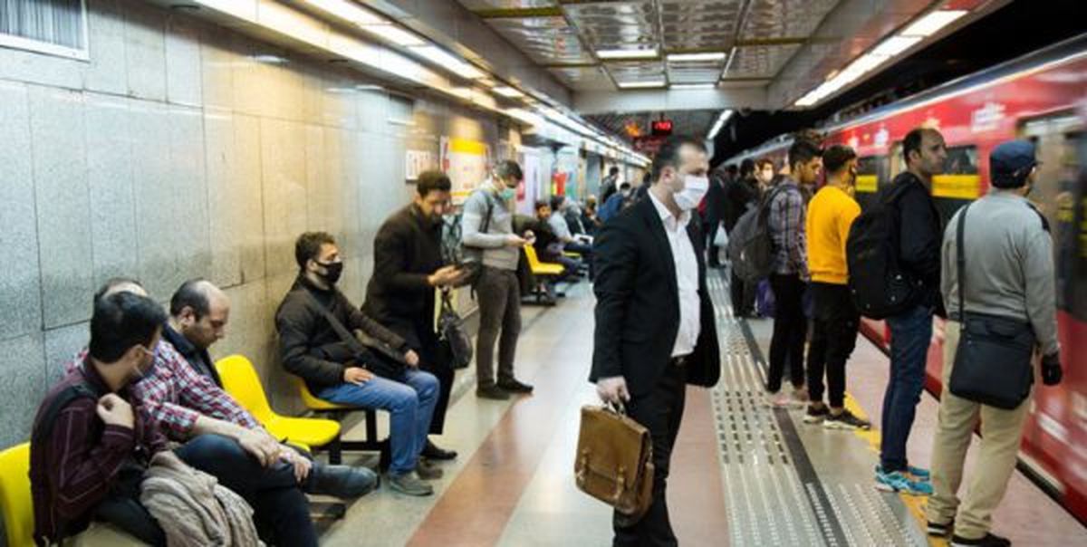 ممنوعیت ورود بدون ماسک در مترو