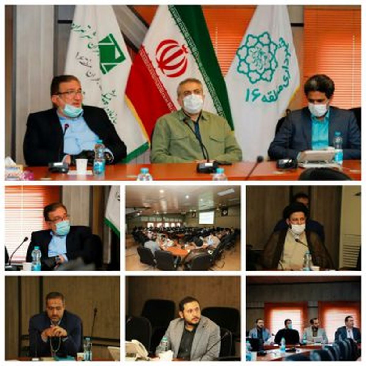نشست هسته گزينش امور مناطق شهرداری تهران به میزبانی منطقه ۱۶