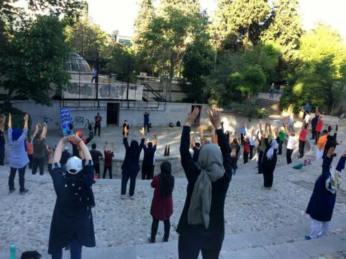 میزبانی دوشنبه های ورزشی در بوستان بزرگ نیاوران