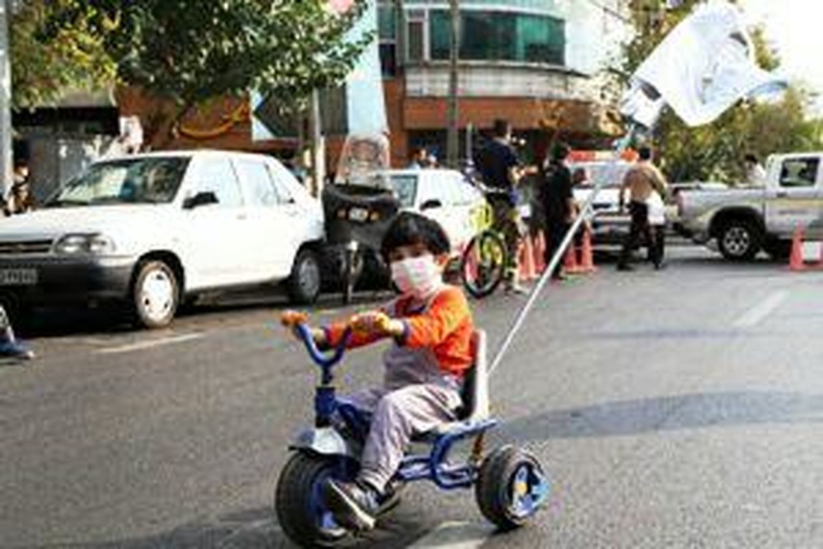 اجرای ویژه برنامه روز جهانی بدون خودرو در منطقه ۷