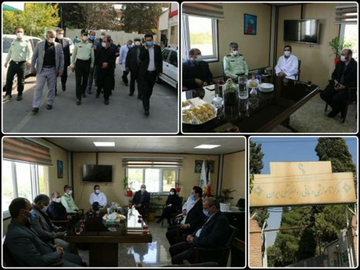 بازدیدمعاون امور اجتماعی و فرهنگی منطقه۲۱ از بیمارستان روان پزشکی ایران