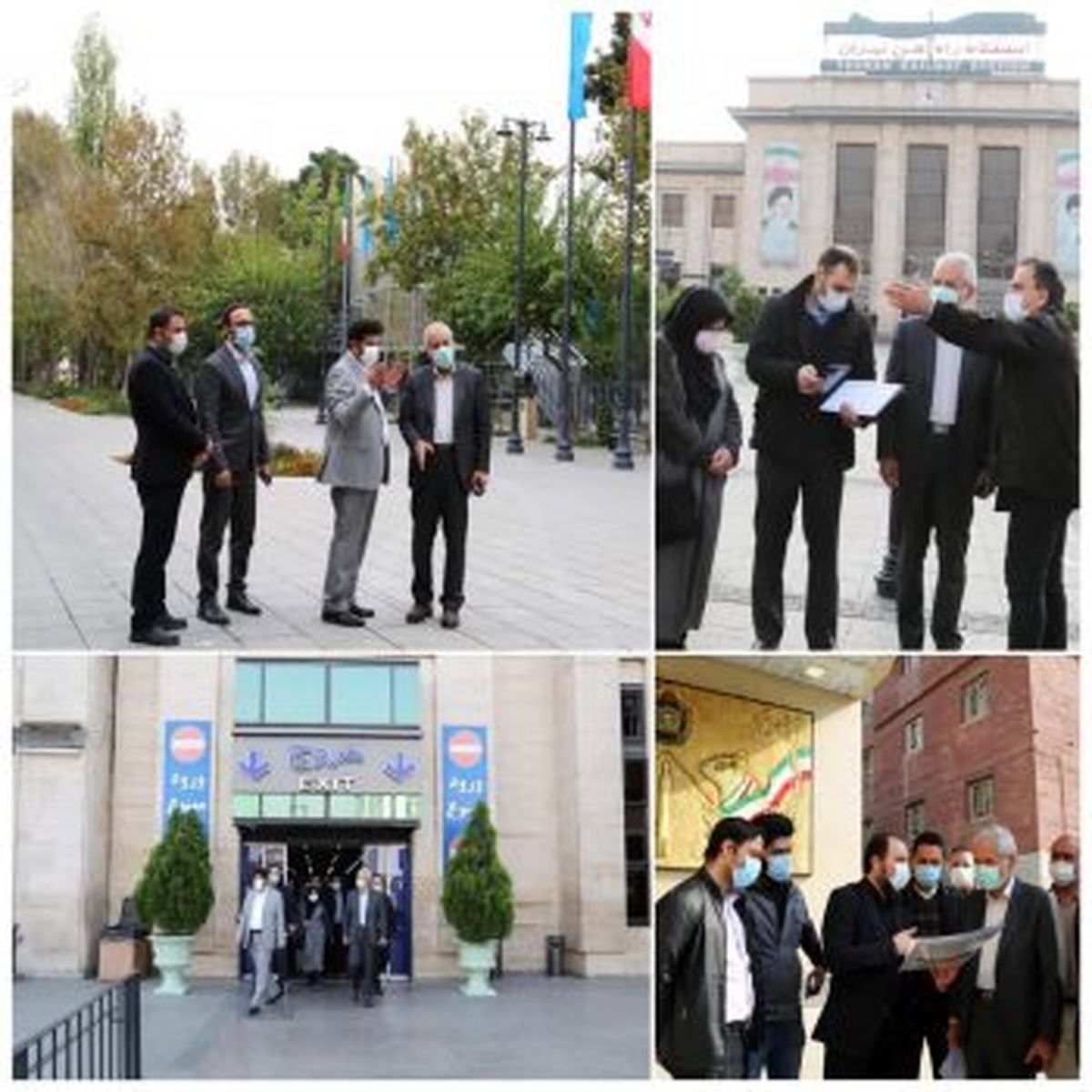 بازدیدمیر لوحی از حوزه حمل و نقل منطقه ۱۱ومیدان راه آهن