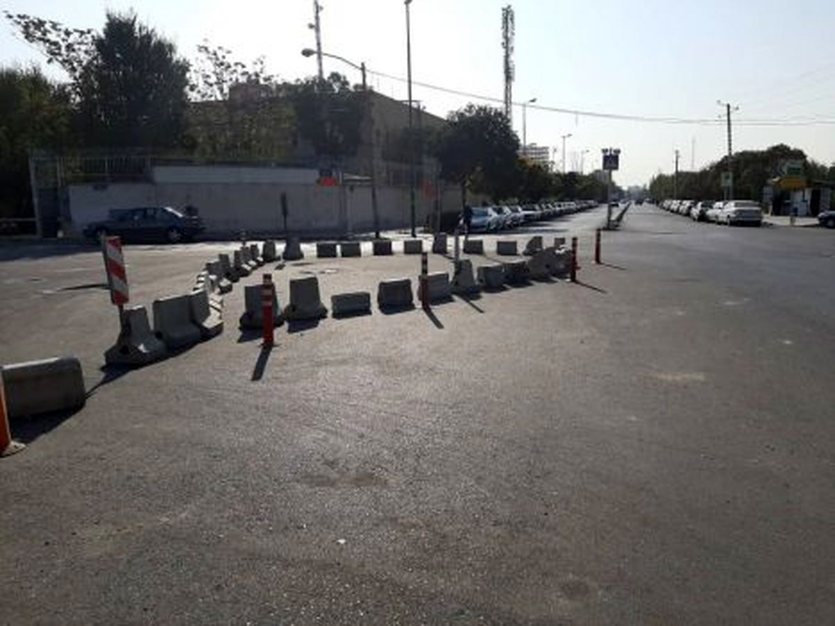 تسهیل تردد اتوبوس ها در پایانه شهید سروری با احداث میدان جدید