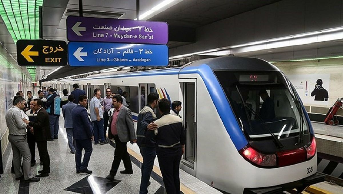 عذرخواهی مدیرعامل شرکت بهره برداری متروی تهران وحومه از مسافران
