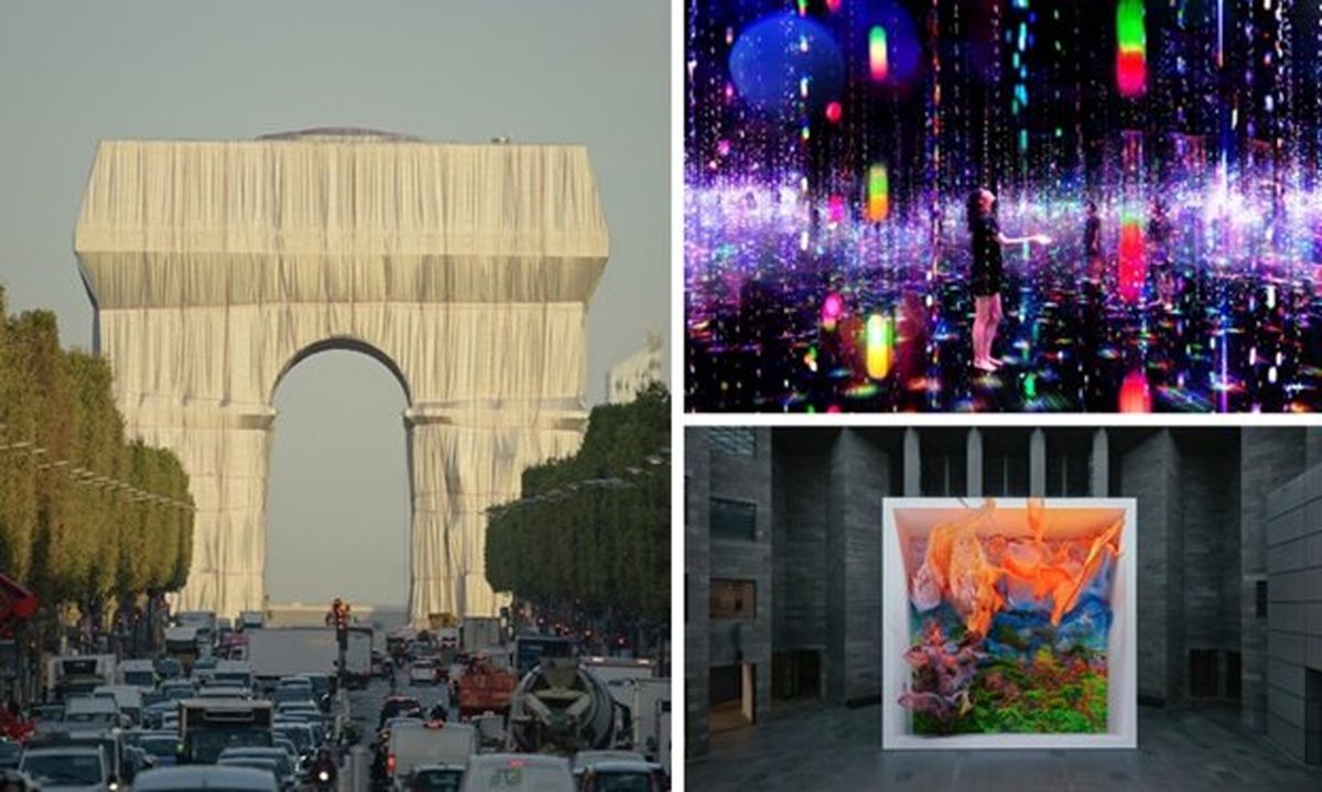 نصب ده اثر هنری باورنکردنی در سال ۲۰۲۱+تصاویر