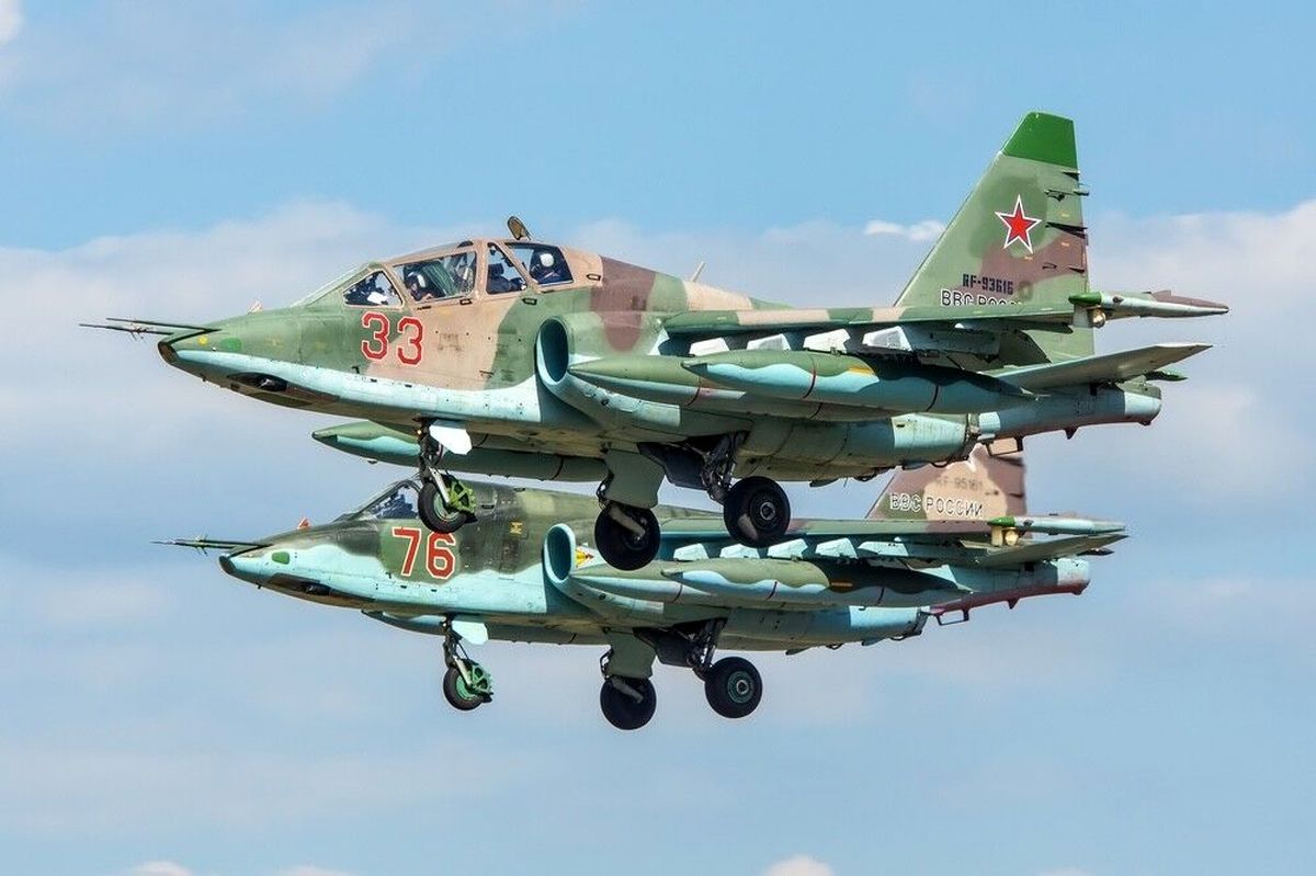 سوخو-۲۵ های روسیه در بلاروس مستقر شدند