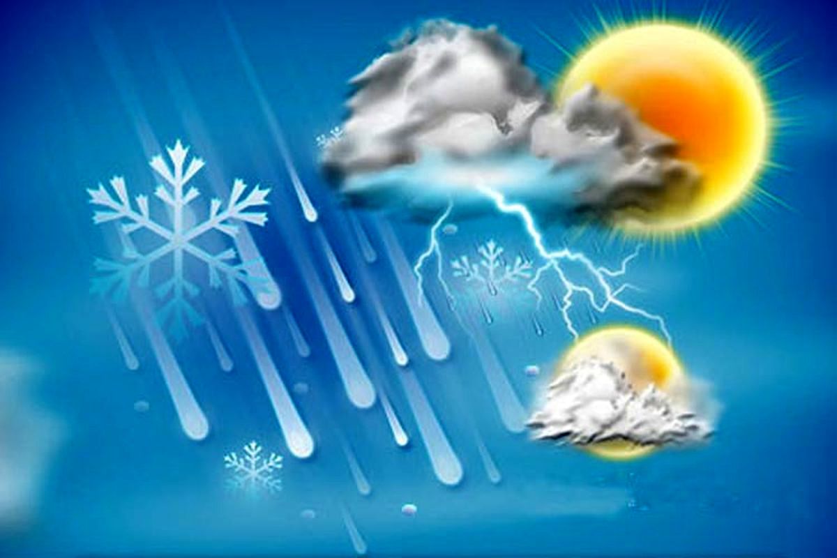 آخرین وضعیت آب و هوا امروز چهارم بهمن 1400