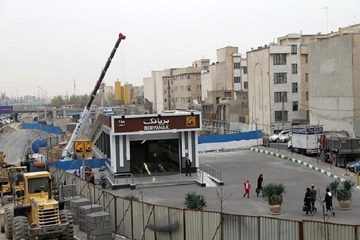 افتتاح ورودیهای جدید ۲ ایستگاه از خط ۷ مترو در بهمن ماه