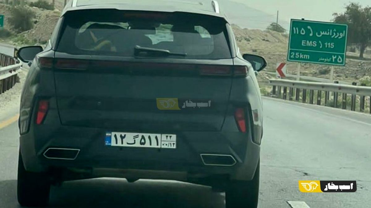 هایما ۸S ایران خودرو وارد جاده ها شد + عکس