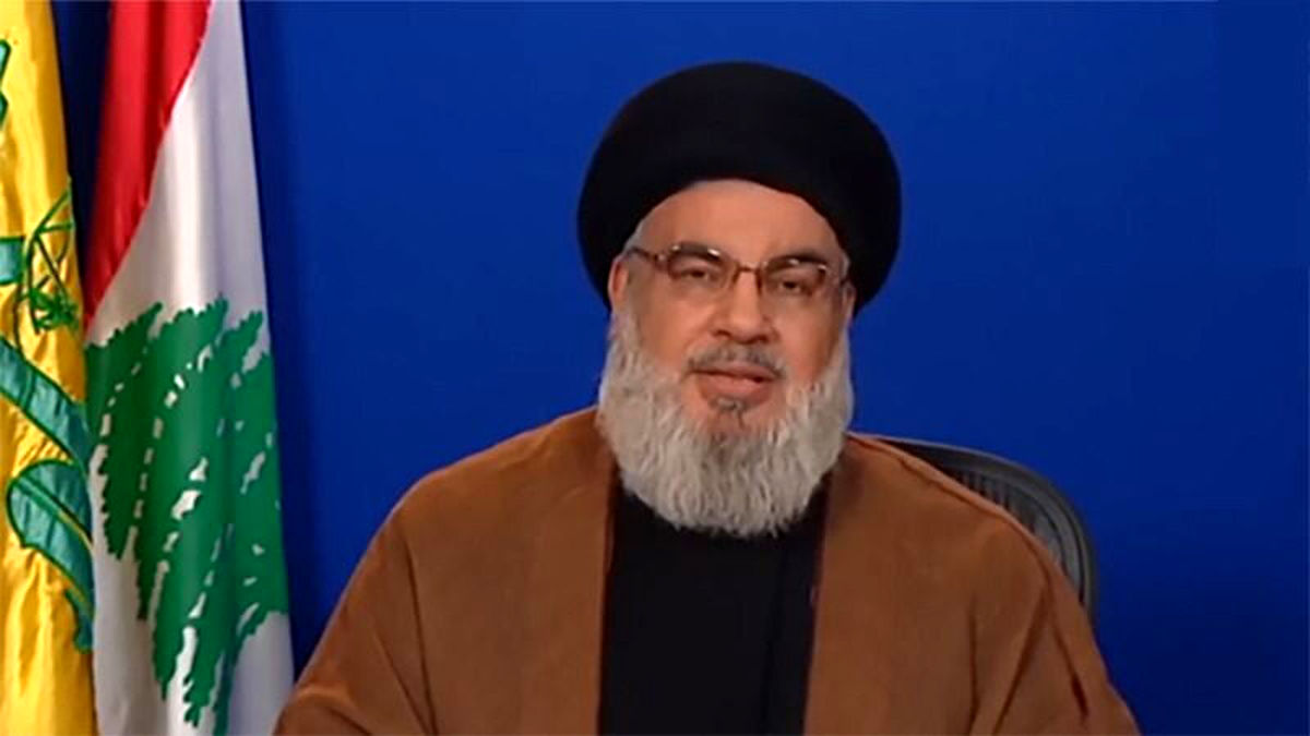سیدحسن نصرالله شایعه حضور اعضای حزبالله در اوکراین را کذب محض خواند