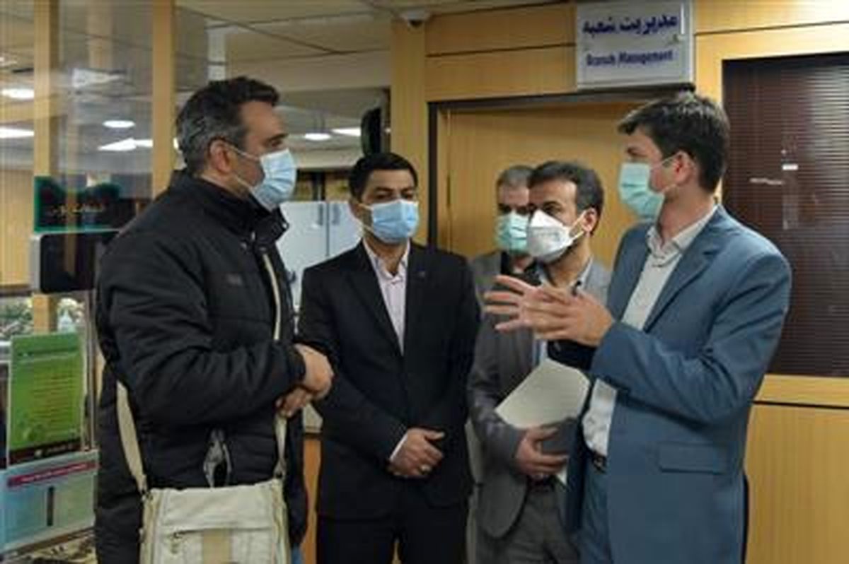 بازدید میدانی مدیرعامل بانک قرضالحسنه مهر ایران از حسن اجرای طرح تسهیلات بدون ضامن