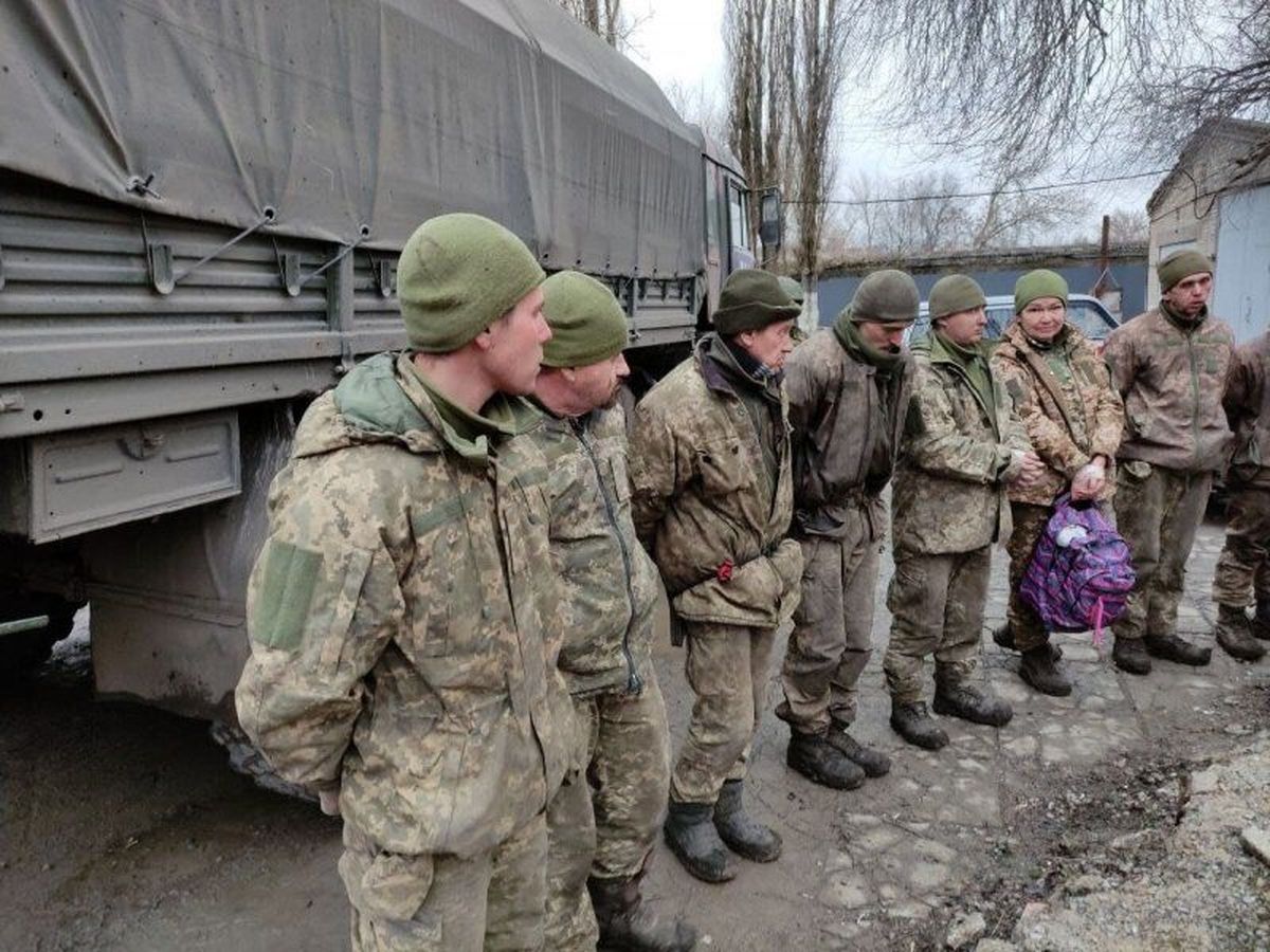 صدها نظامی اوکراینی تسلیم شدند