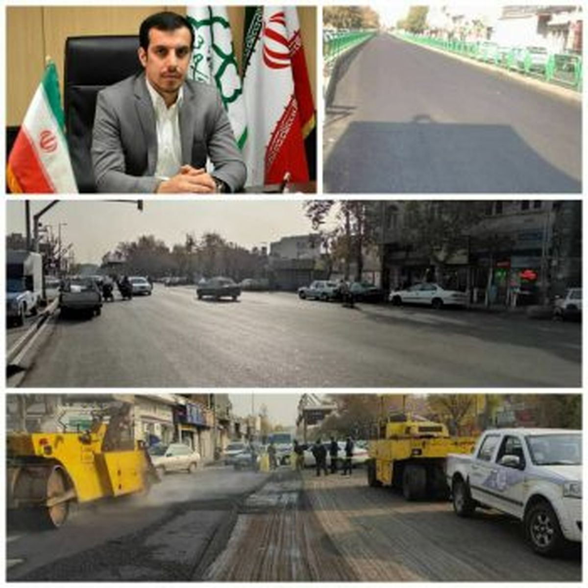محور خاوران در منطقه ۱۴ تهران بهسازی شد