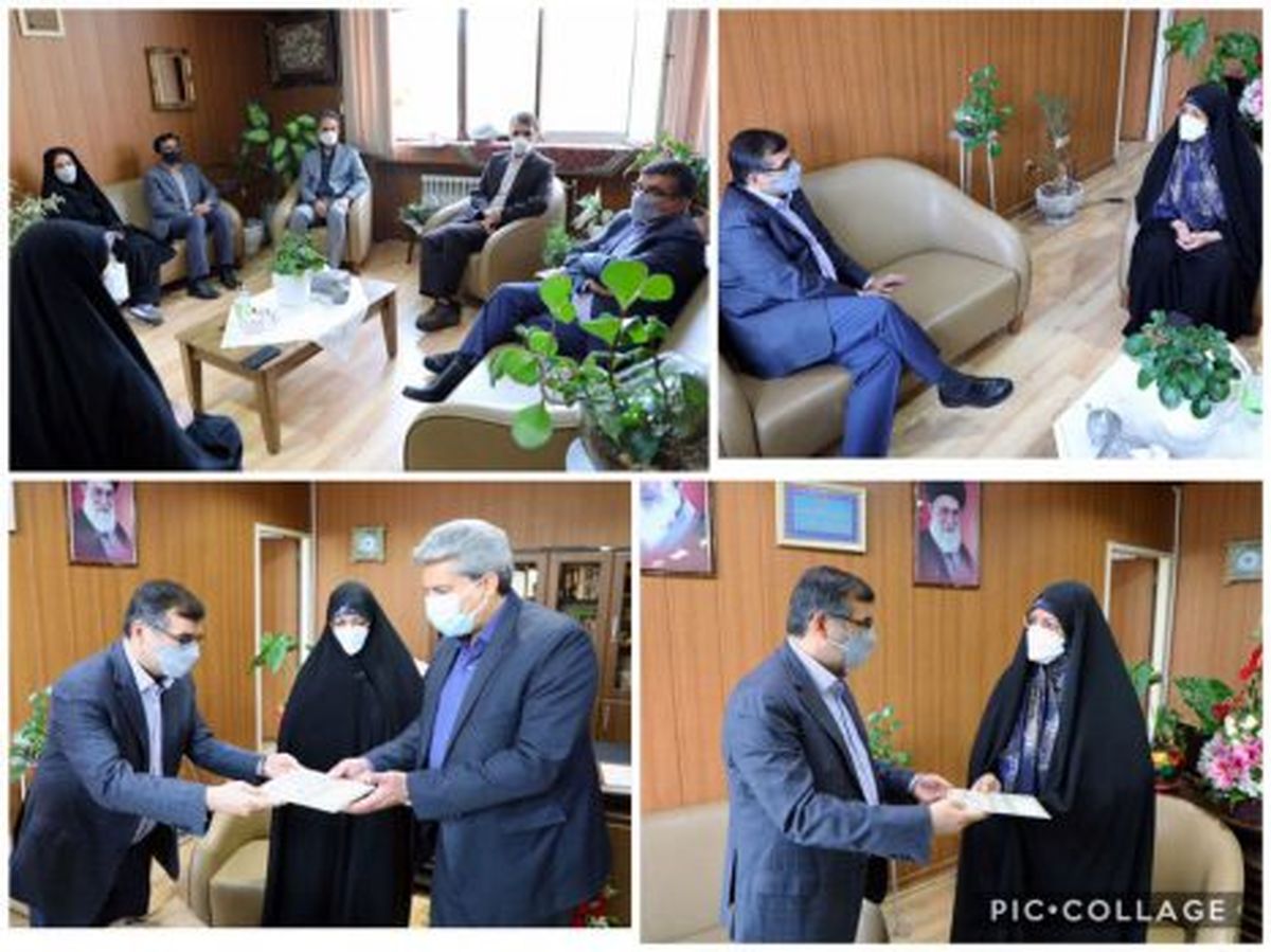دیدار شهردار منطقه ٨، با رییس آموزش و پرورش منطقه ٨ تهران