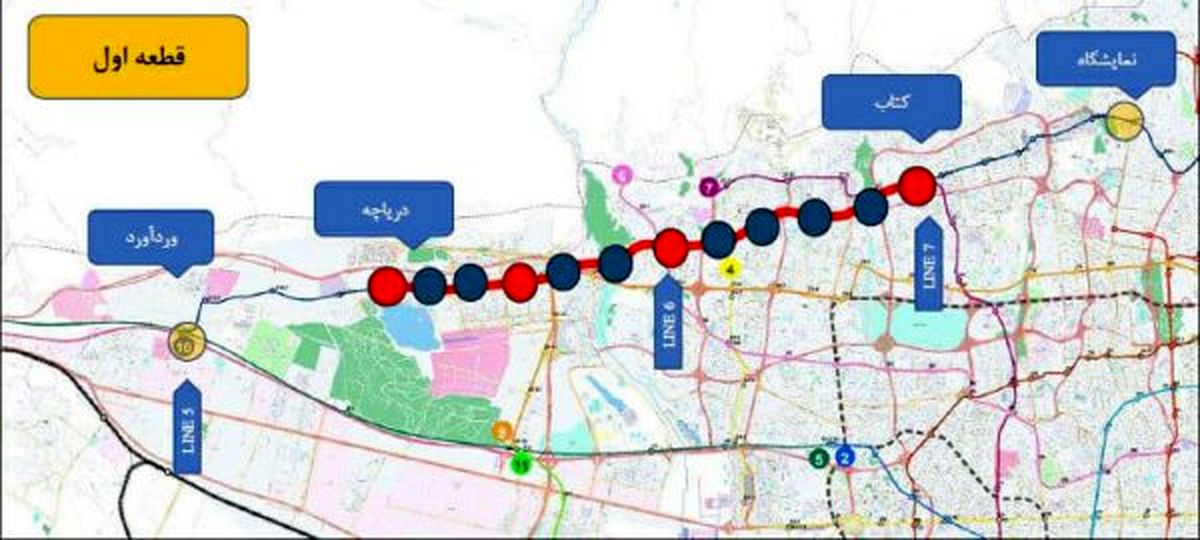 آغاز عمليات اجرايي احداث قطعه نخست از خط ۱۰ مترو ؛‌ هفته آينده
