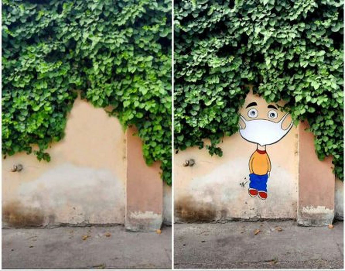 بهسازی جدارههای شهری منطقه ۲ با اجرای هنرهای خلاقانه