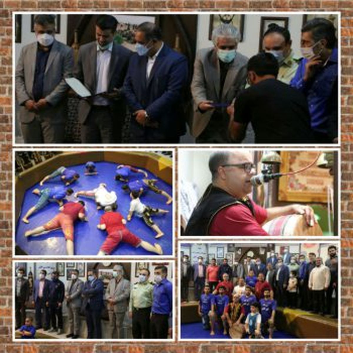 آیین نکوداشت روز فرهنگ پهلوانی و ورزش زورخانه ای در منطقه ۱۰ پایتخت