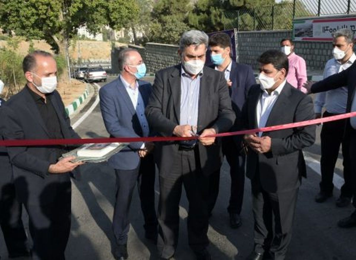  #x200d; با حضور شهردار تهران  پروژه ۳۵ متری شهید افتخاری در شمال تهران به بهره برداری رسید