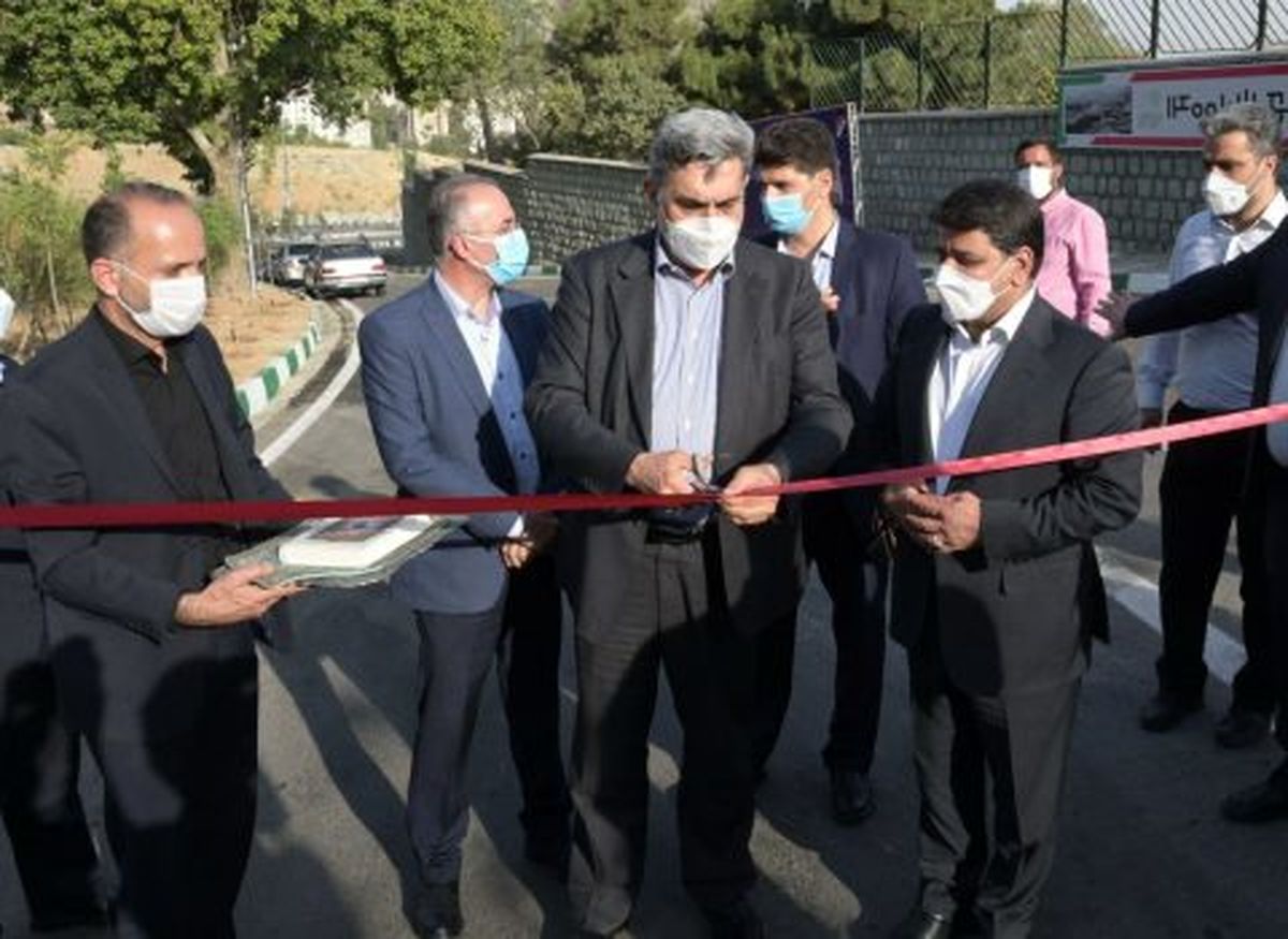 #x200d; با حضور شهردار تهران پروژه ۳۵ متری شهید افتخاری در شمال تهران به بهره برداری رسید
