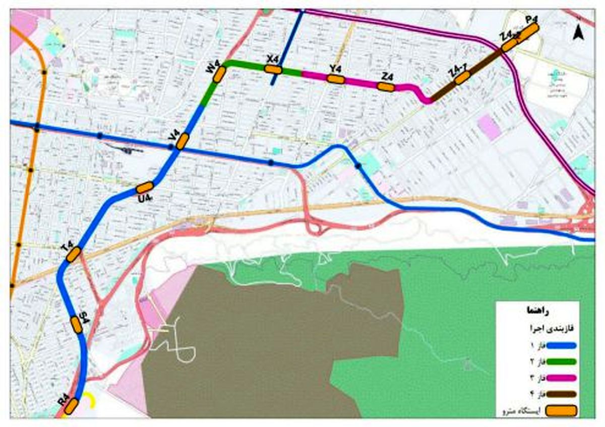 شمارش معكوس برای آغاز عمليات اجرايی فاز نخست پروژه توسعه شرقی خط ۴ مترو تهران