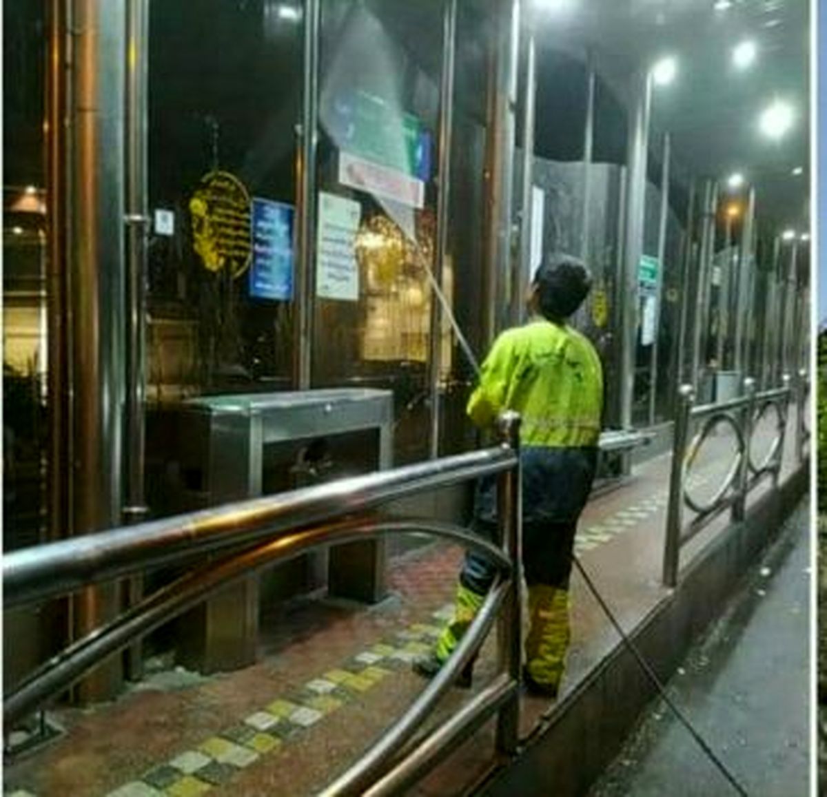 اقدامات شهرداری منطقه۶ همزمان با مراسم تحلیف هشتمین رییس جمهوری اسلامی ایران