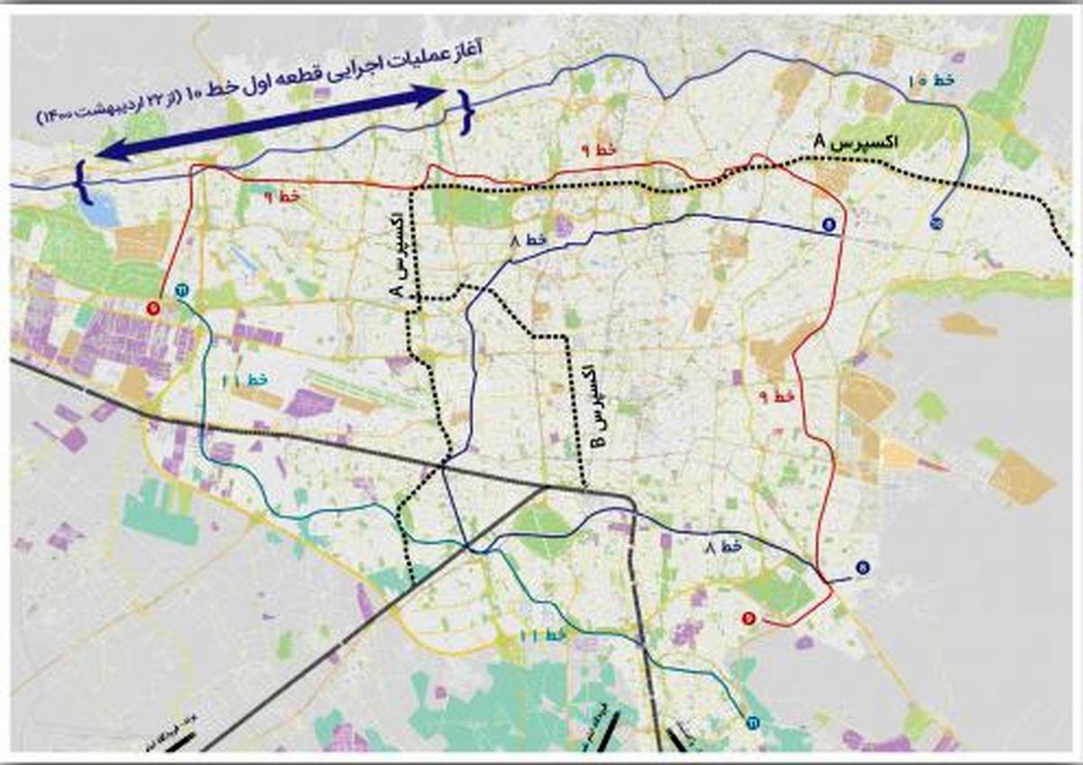 تدوین ۳ برنامه ۷ ساله برای تکمیل شبکه خطوط مترو پایتخت