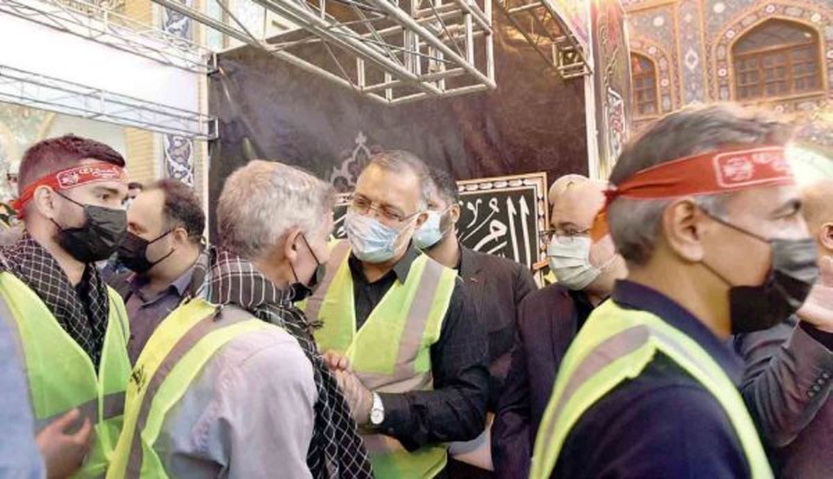 اعزام خادمان حسینی شهر در راه کربلایمعلی