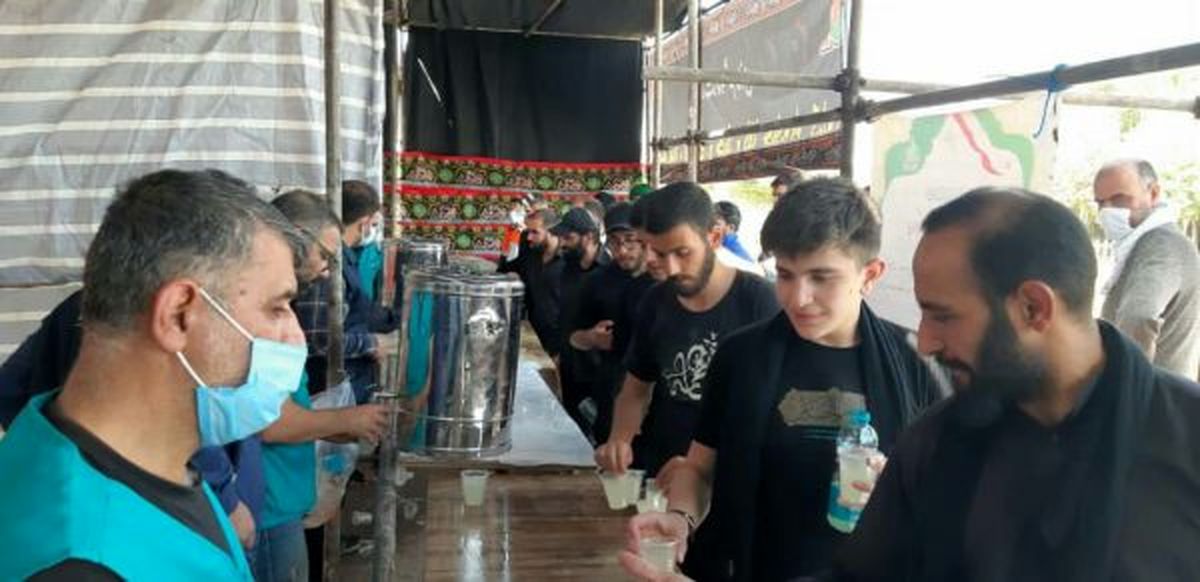 برپایی موکبهای ستاد اجرایی فرمان امام در آستانه اربعین حسینی درعراق و ارائه خدمات به زائرین در مرز ایران