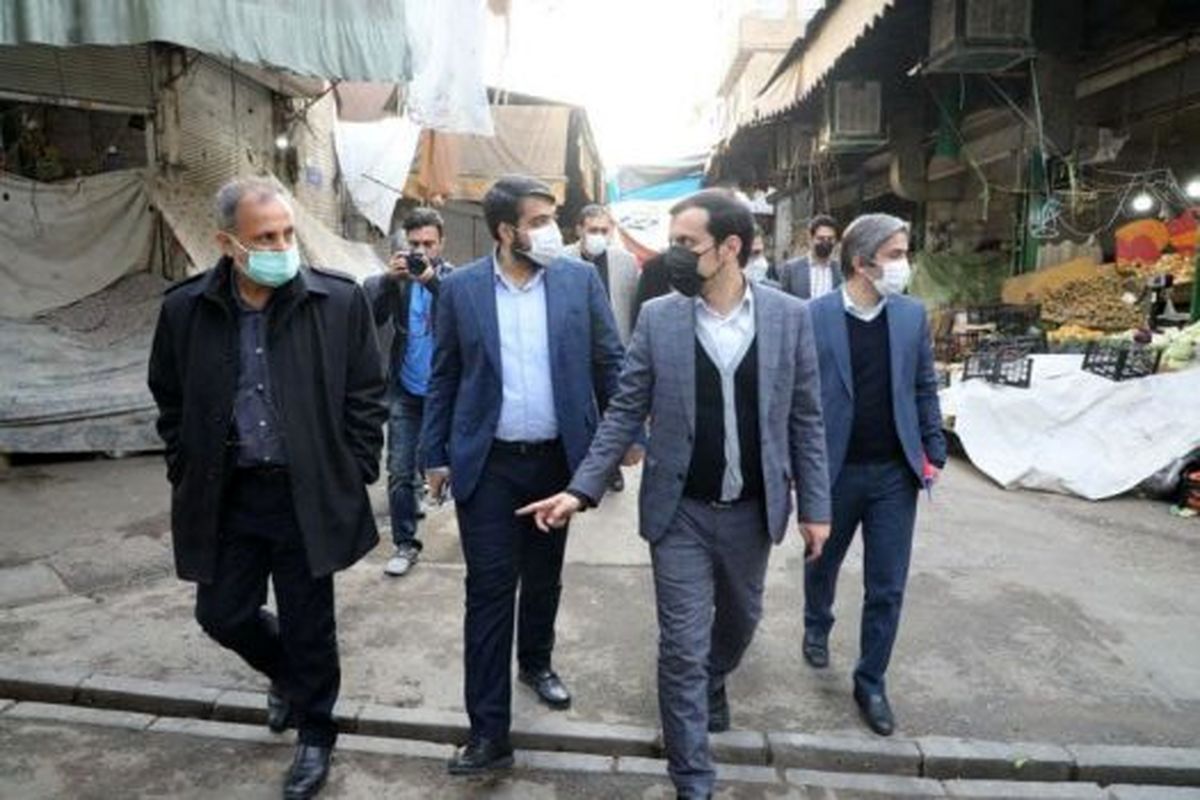 طرح بهسازی و بازپیرایی بازارچه شهرستانی بررسی شد