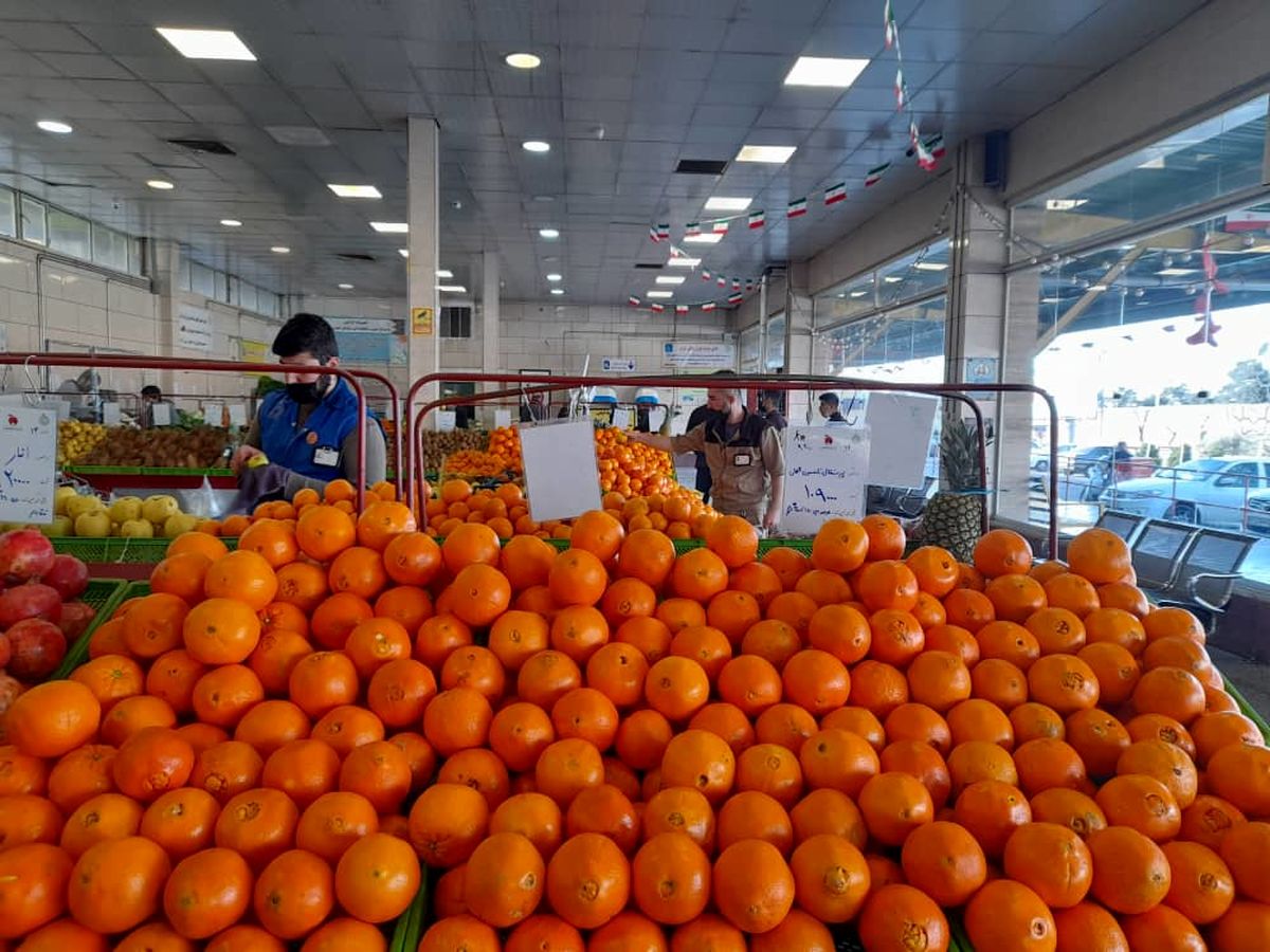 قیمت پرتقال در میادین میوه و تره بار از نوروز 1400 ارزانتر است