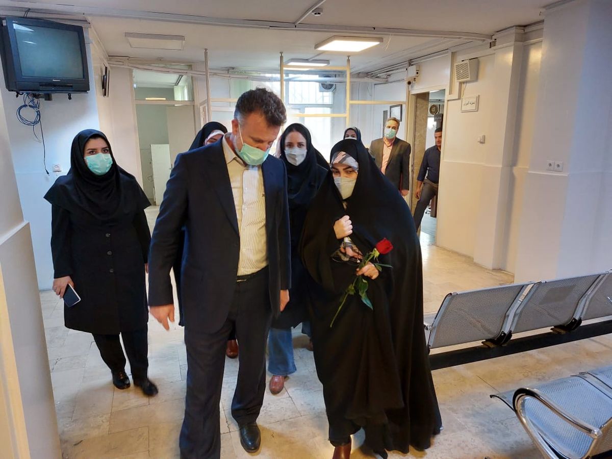 بازدید رئیس کمیته سلامت شورای شهر تهران درمانگاه منطقه ۶ شهرداری تهران