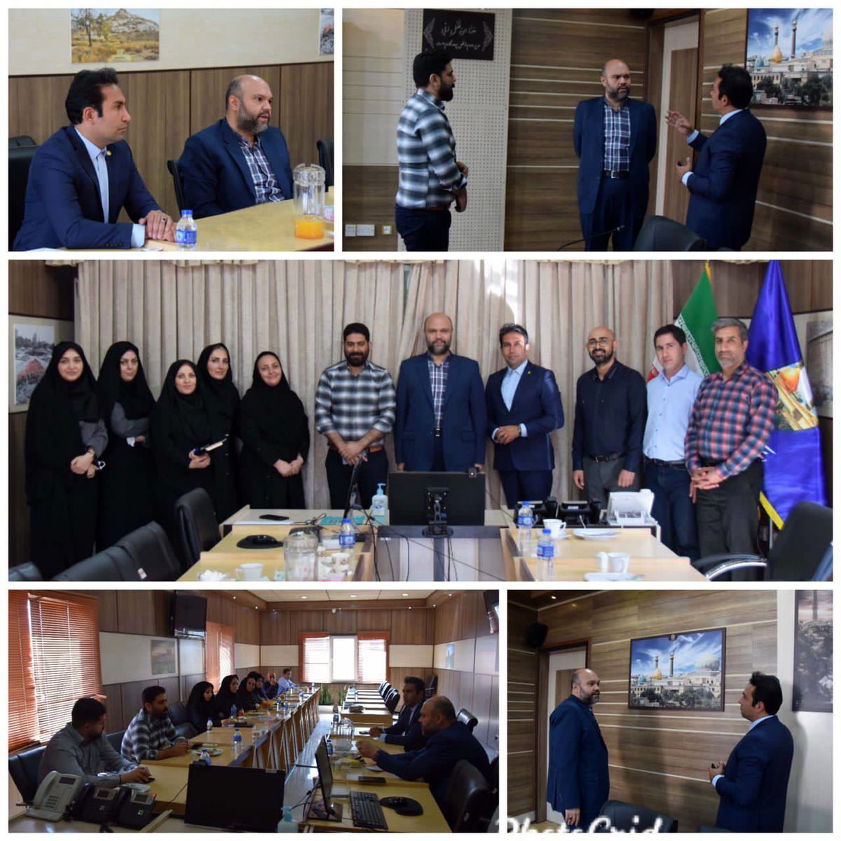 دیدار صمیمانه معاون روابط عمومی مرکز ارتباطات و امور بین الملل شهرداری تهران با پرسنل روابط عمومی شهرداری منطقه 20