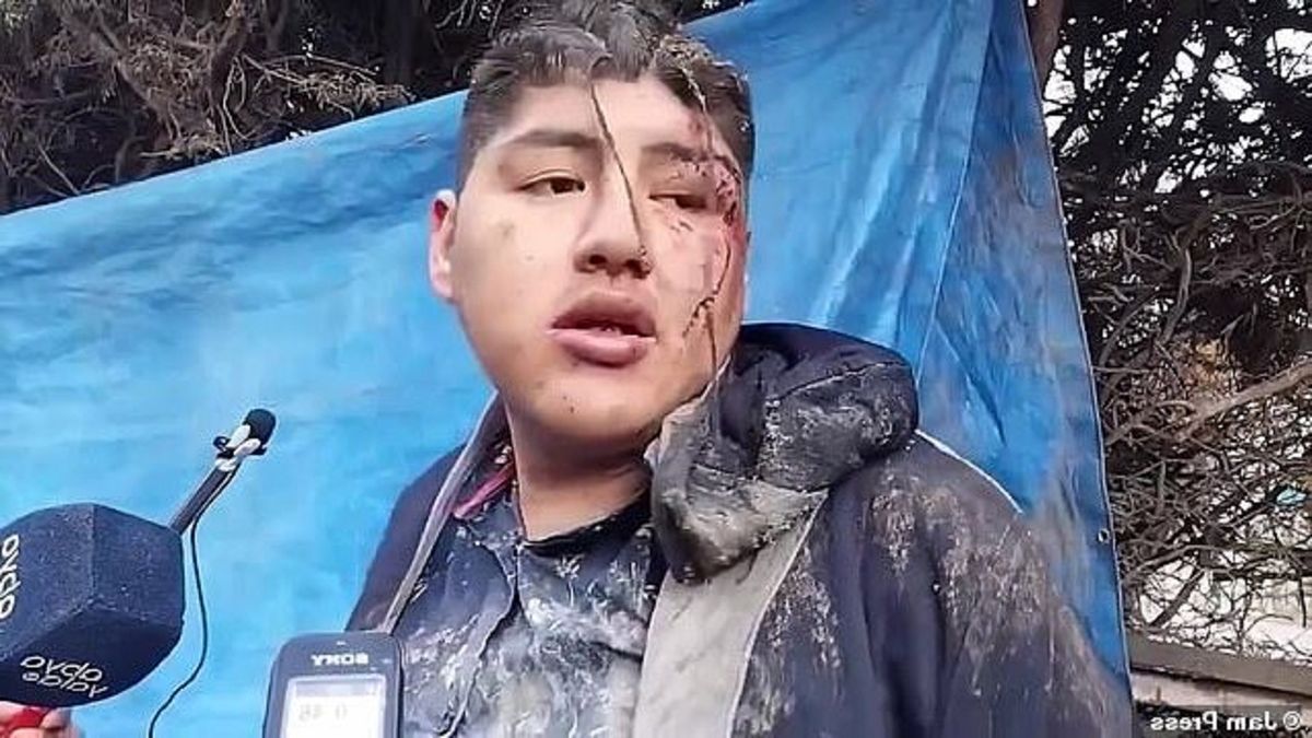 زنده بهگور کردن مرد جوان در یک فستیوال محلی!