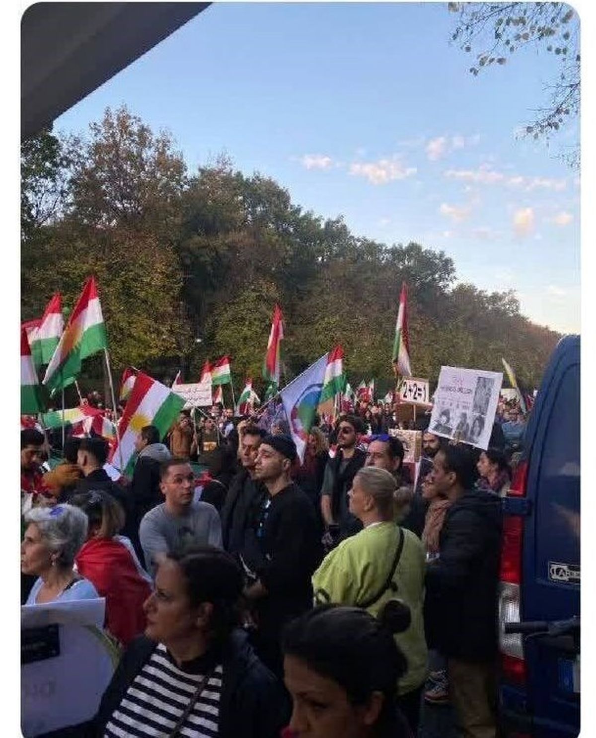 تجمع مردم در برلین یک شکست تمام‌عیار بود! +عکس