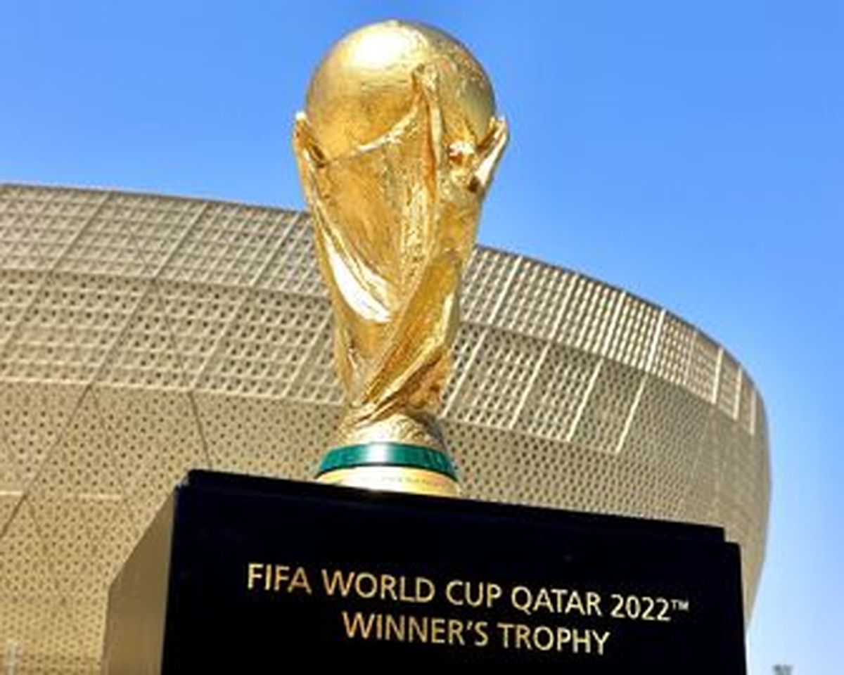 لو رفتن دروغ بزرگ یک هوادار فوتبال در جام جهانی قطر+عکس
