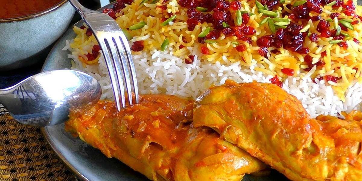 طرز تهیه زرشک پلو با مرغ برای ۱۰۰ نفر طرز تهیه زرشک پلو با مرغ برای ۱۰۰ نفر