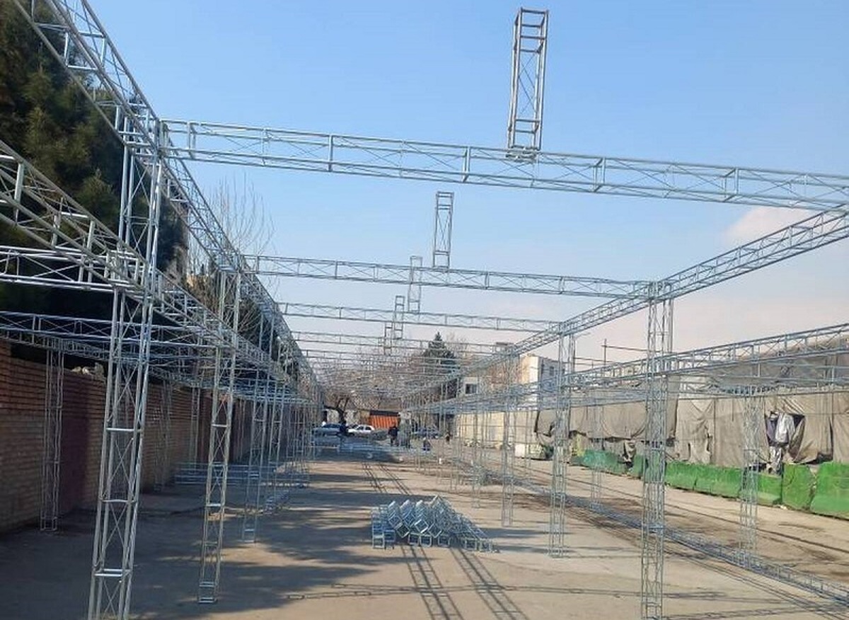 برپایی بازارچه نوروزی در محله کرمان