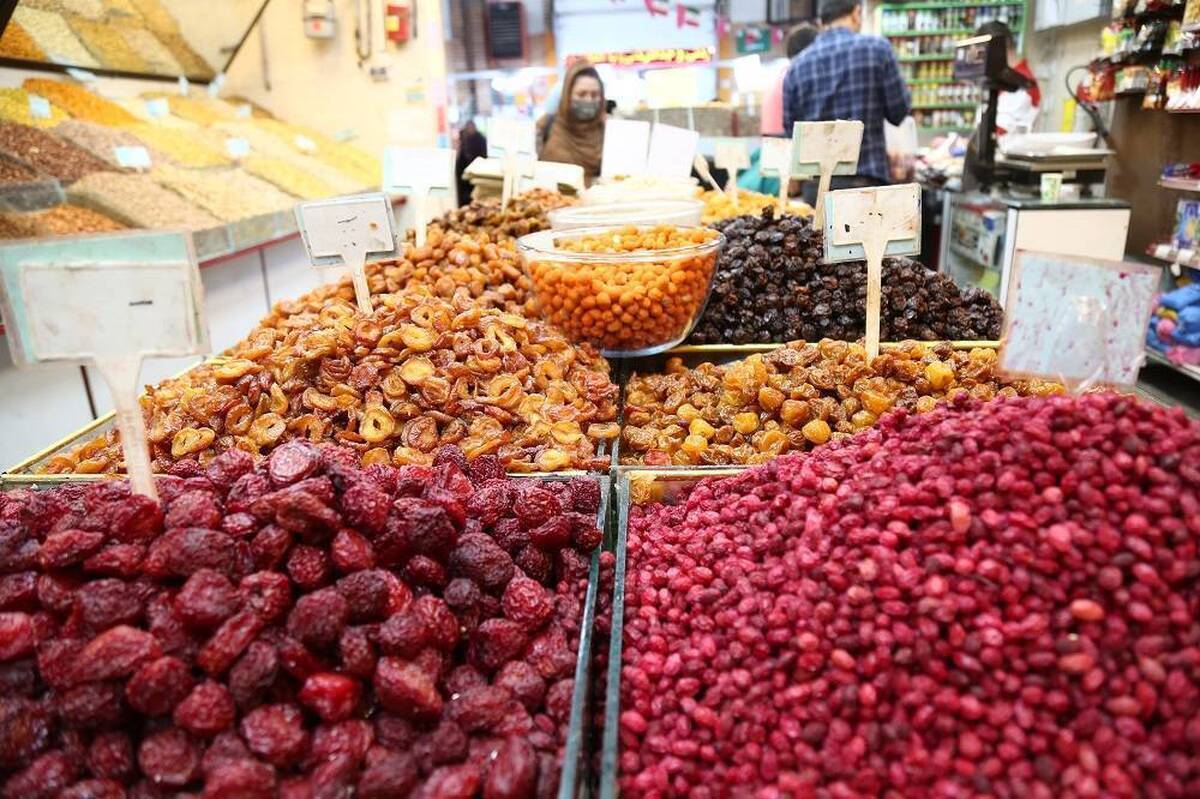 قیمت خشکبار در میادین و بازارهای میوه و تره بار + جزئیات