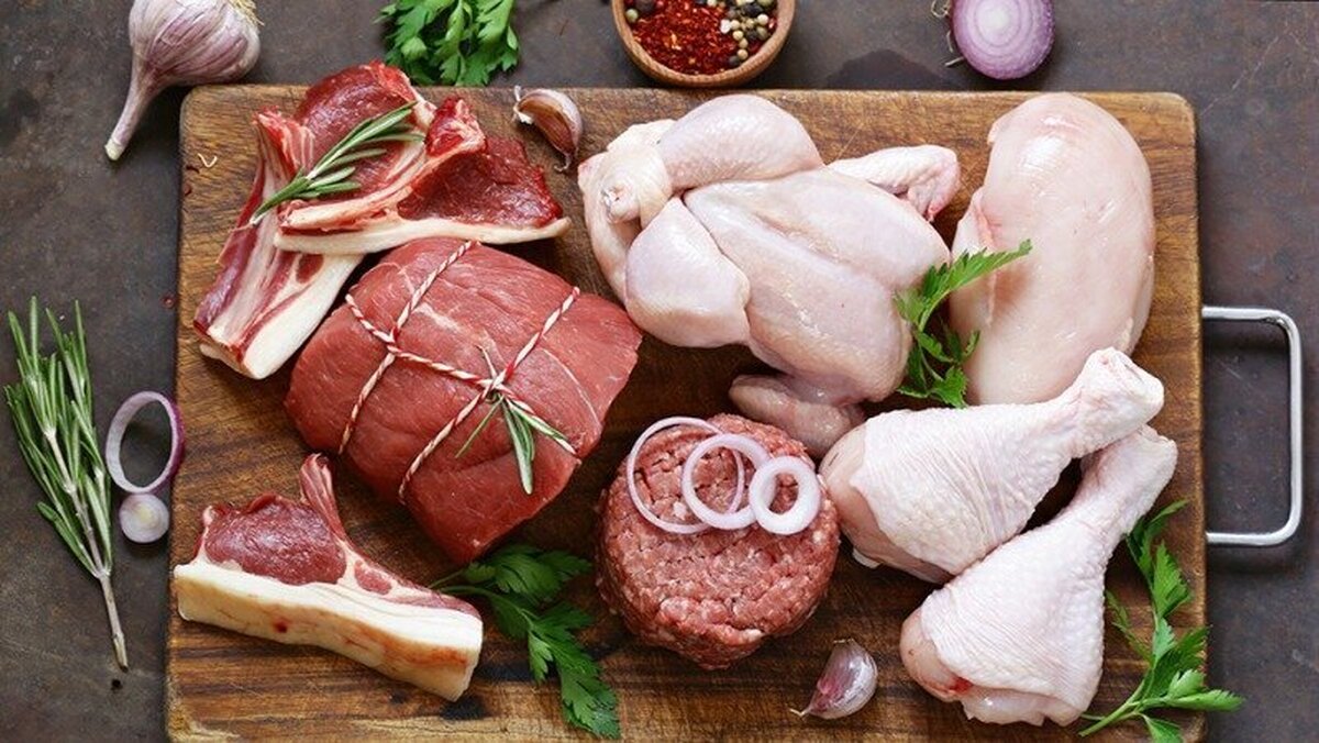 قیمت گوشت قرمز و مرغ امروز در بازار