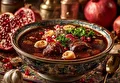 طرز تهیه خورشت سیر و انار به سبک مادربزرگ‌های شمالی