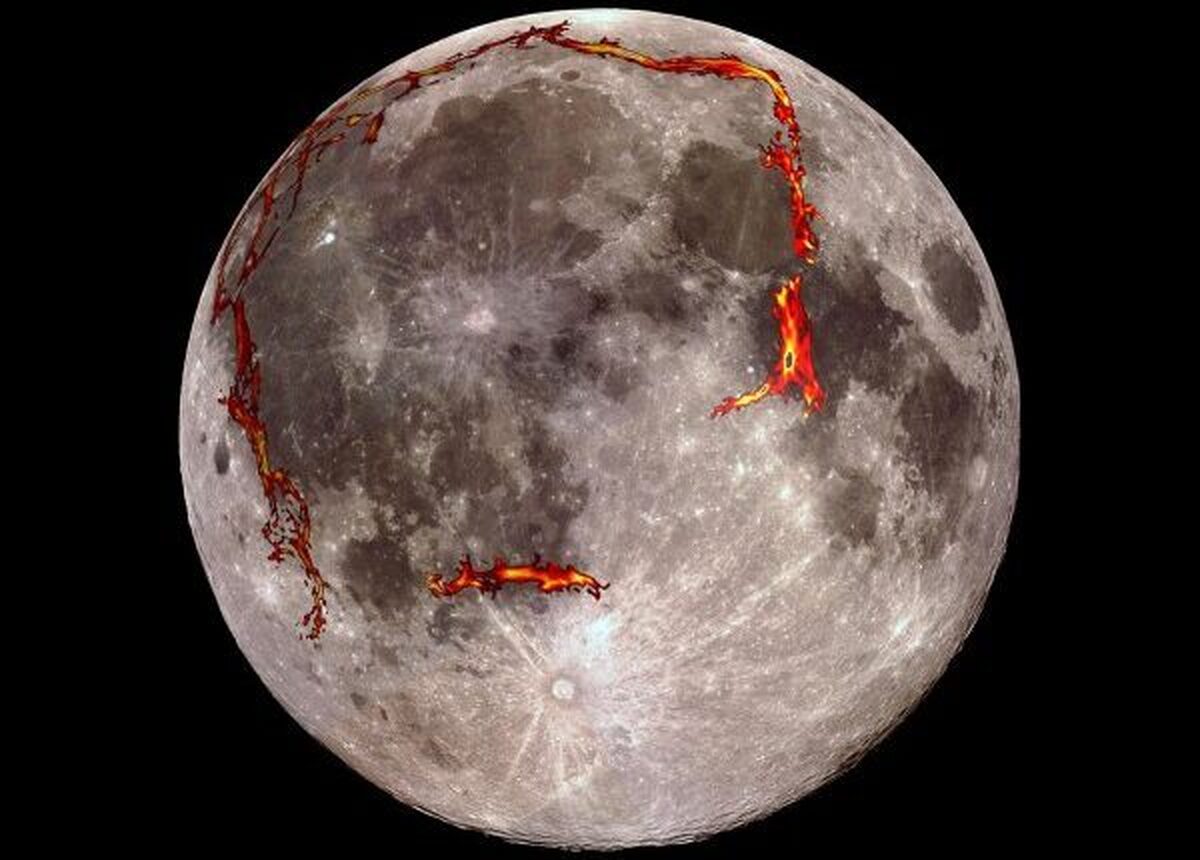 اکتشاف ردپای گاز‌های آتشفشانی در خاک ماه